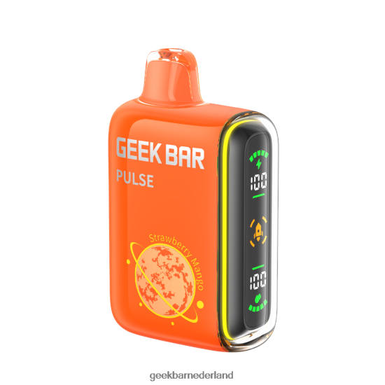 Geek Bar Pulse 15k wegwerpdamp aardbei-mango Z8VN63 Geek Bar Vape