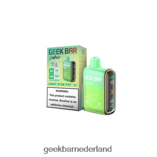 Geek Bar Pulse wegwerpbaar druivenblaas pop Z8VN9 Geek Bar Wholesale