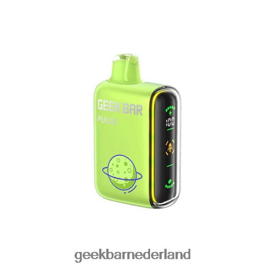 Geek Bar Pulse wegwerpbaar zure appel klap pop Z8VN22 Geek Bar Amsterdam